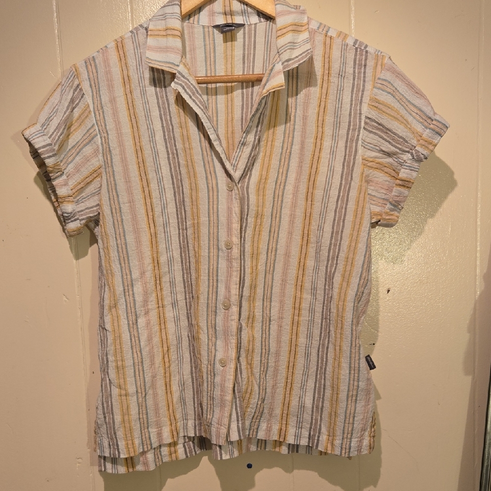 Eddie Bauer Multicolor Striped Shirt